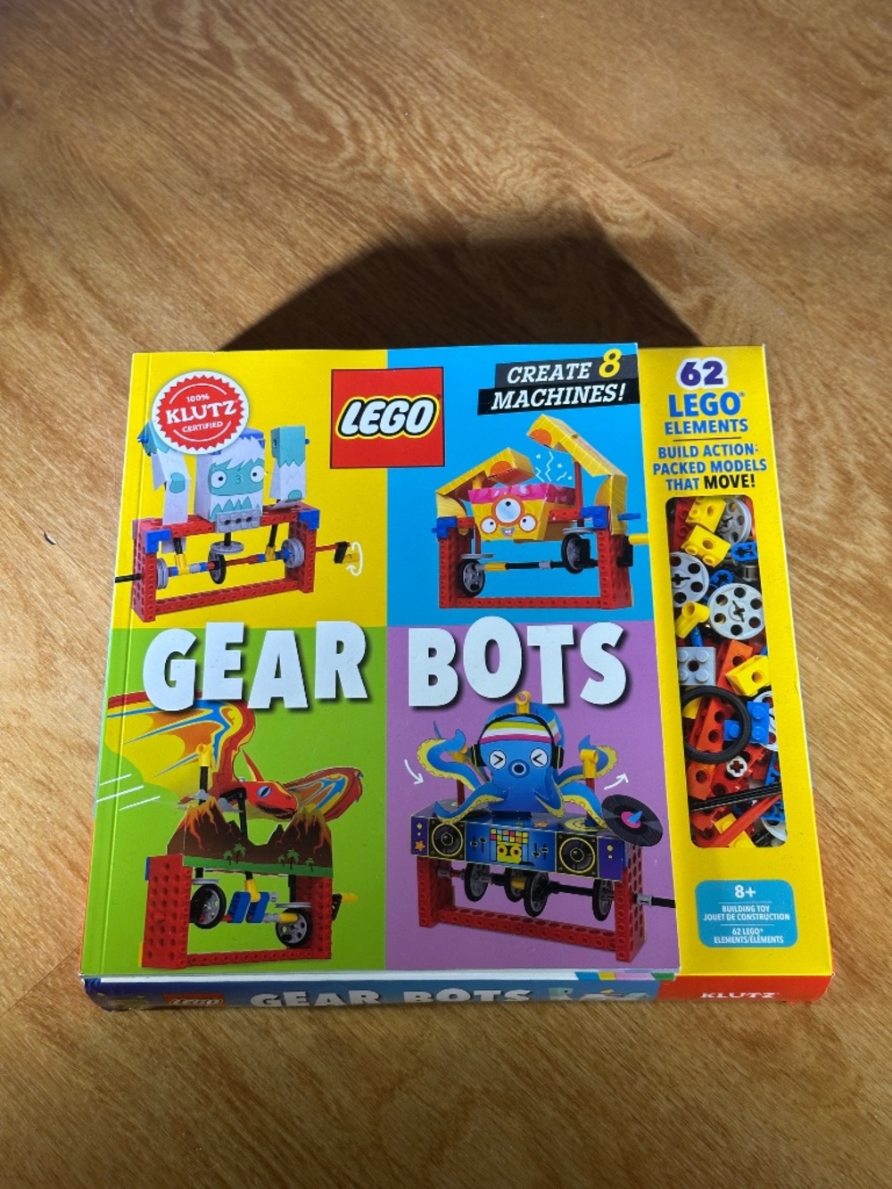 LEGO Gear Bots Klutz STEM Building Kit – Brand New